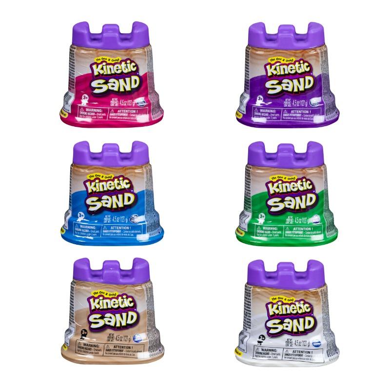 Kinetic Sand Castle Container Assorted