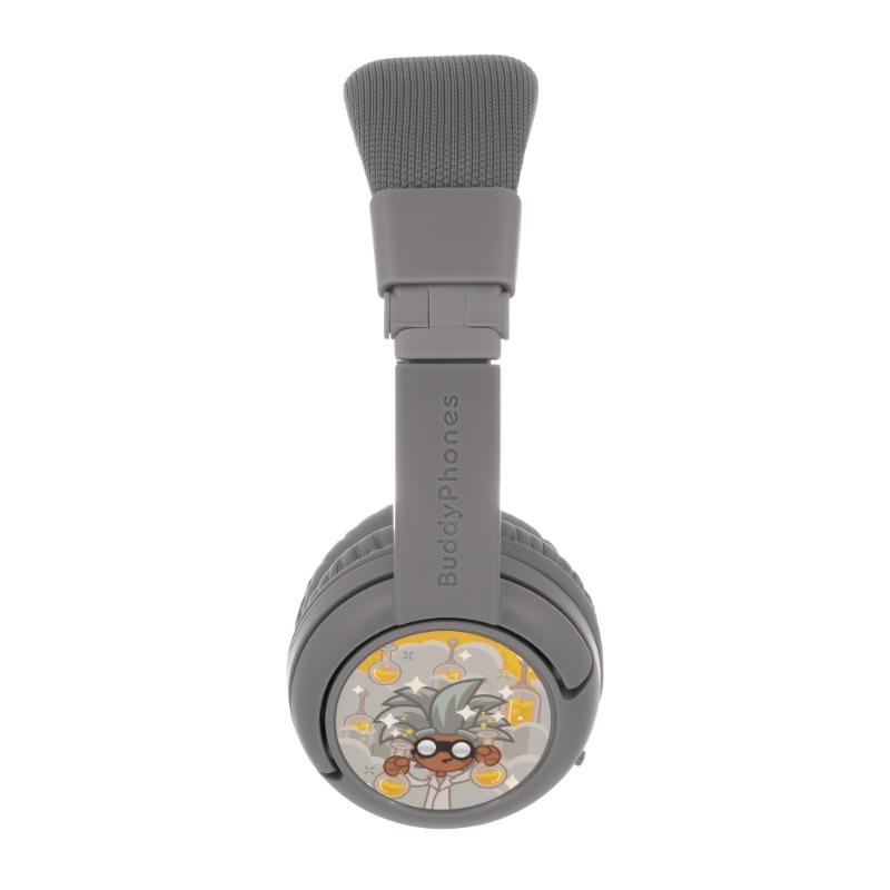 Buddyphones Play Plus Wireless Headphones - Gray