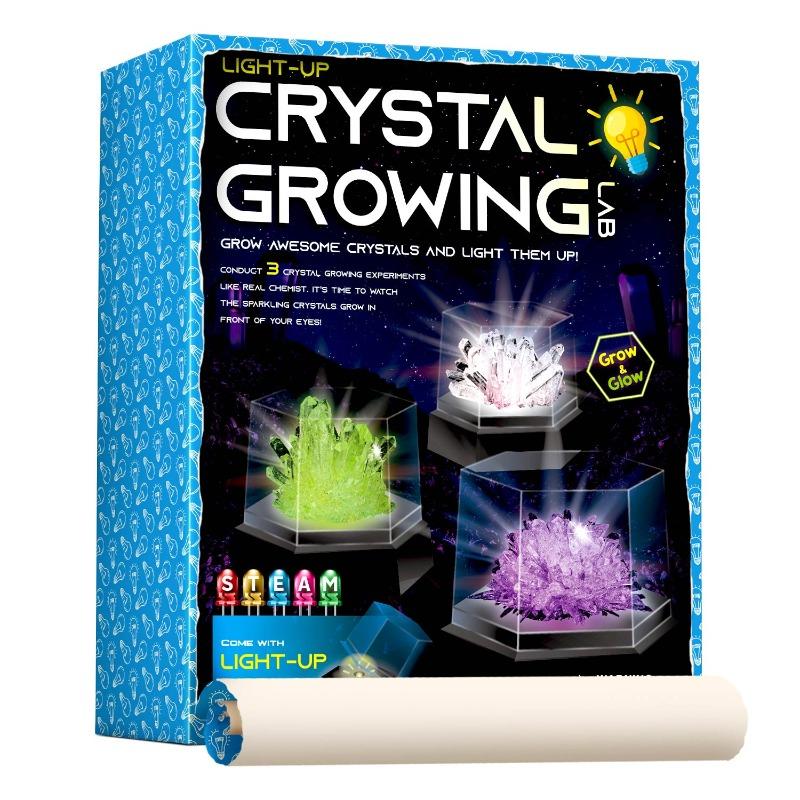 Light Up Crystal Growing Set