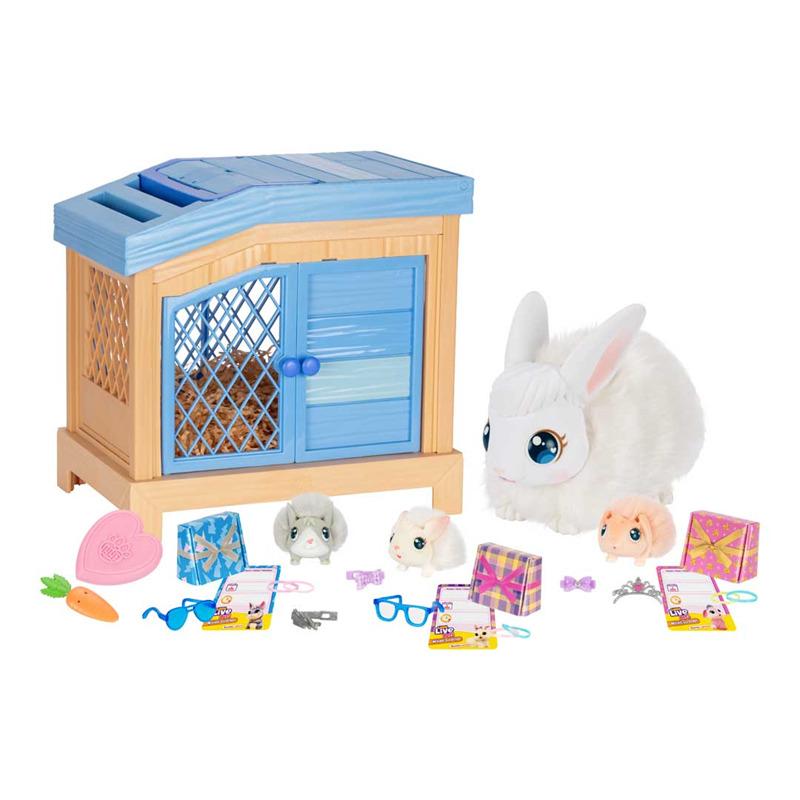 Little Live Pets Mama Surprise Rabbit Playset