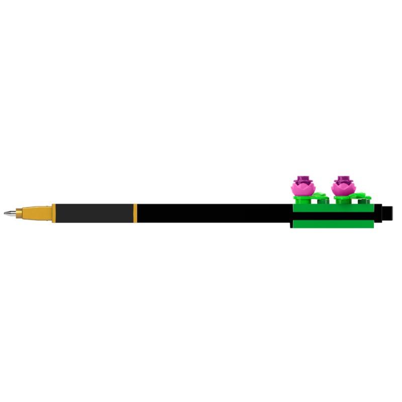 LEGO Botanicals Gel Pen with Topper – Purple