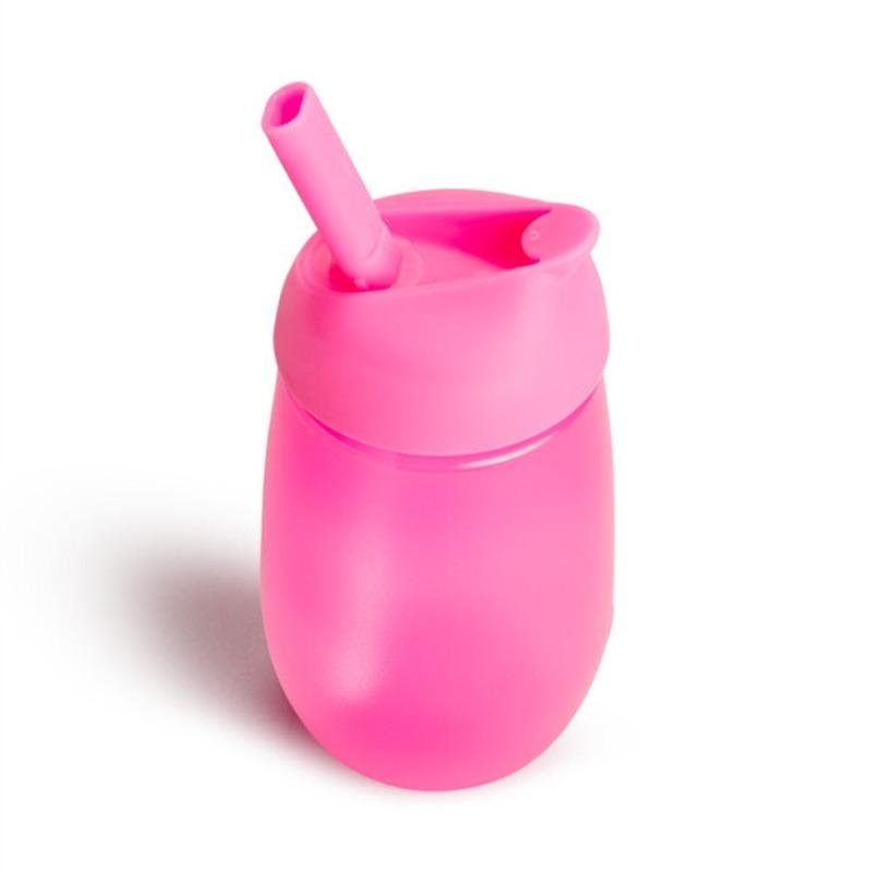 Munchkin Simple Clean Straw Cup Pink - 10oz