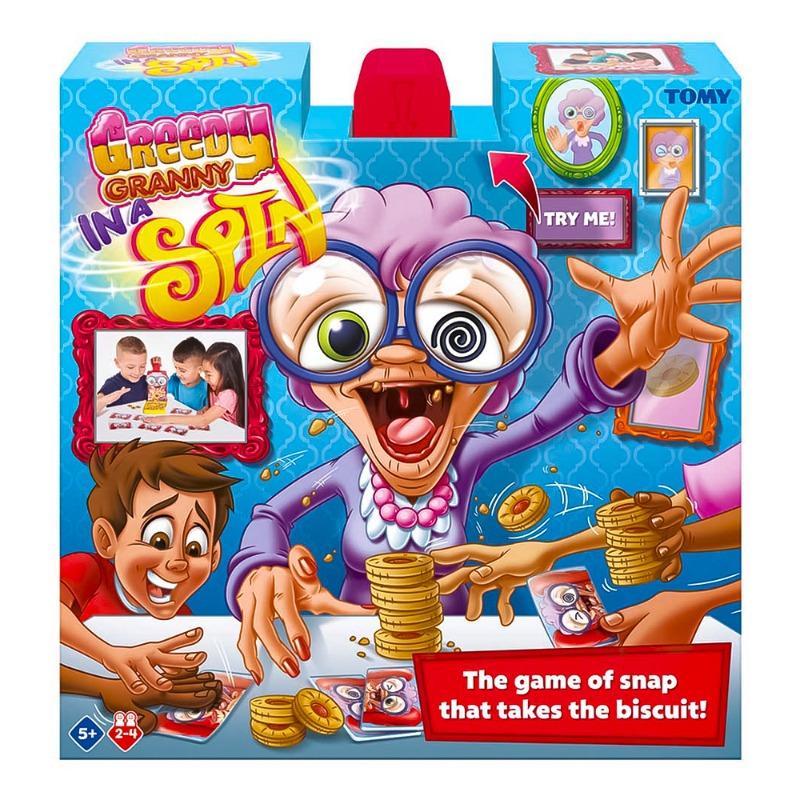 Tomy Games Greedy Granny In A Spin