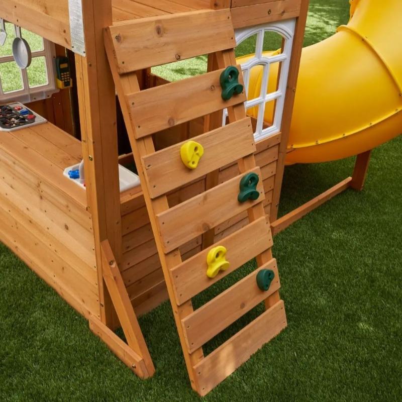 KidKraft Castlewood Wooden Swing Playset
