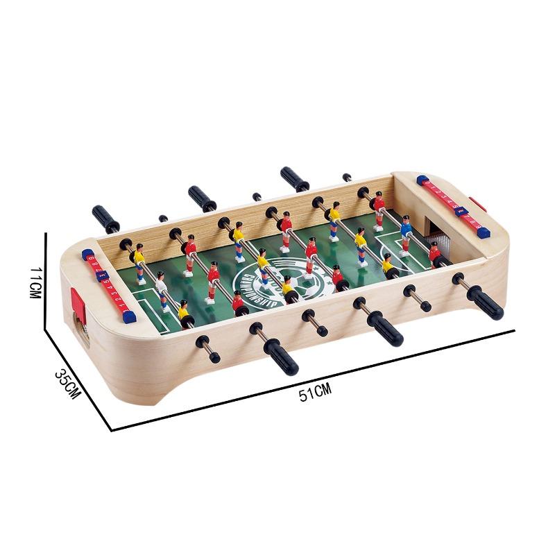 طاولة كرة القدم الخشبية المصغّرة