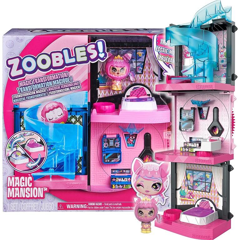 Zoobles Magic Mansion Spinning Playset