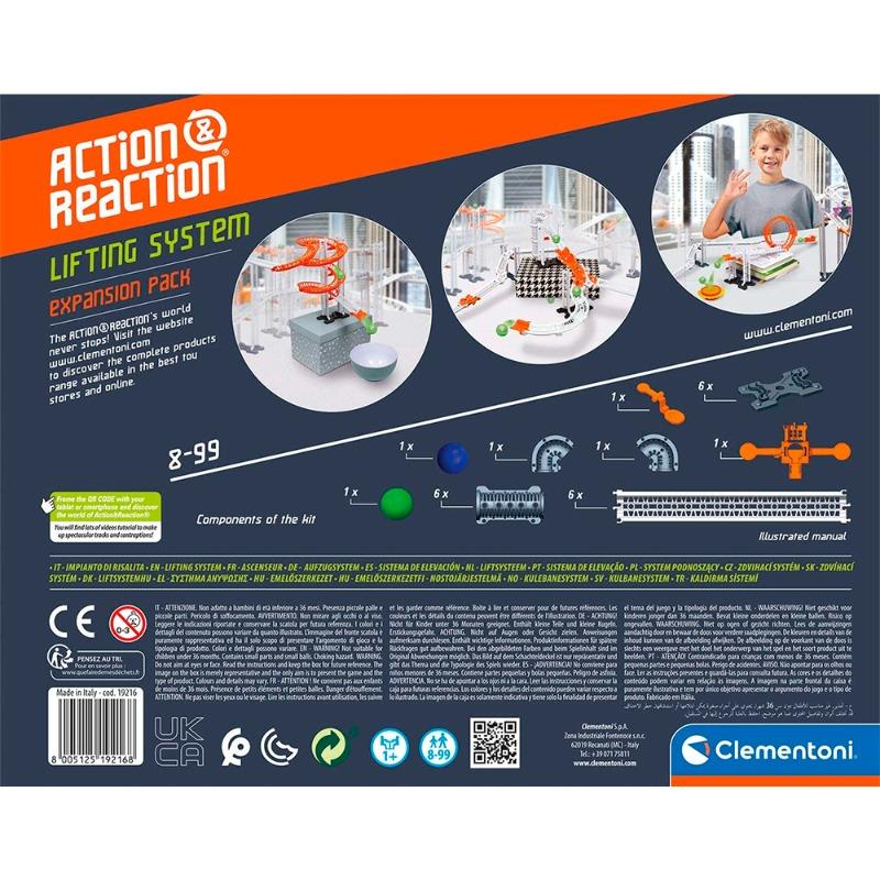 Clementoni Action And Reaction Lifting System