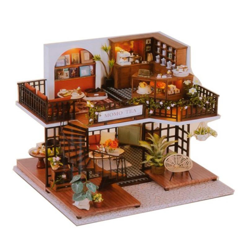 Momo’s Tea Luminous Wooden Teashop