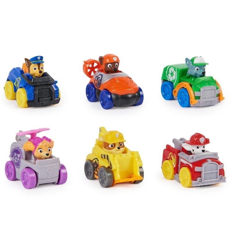 Paw Patrol Poop Squad Racers Gift Set -6 Piece