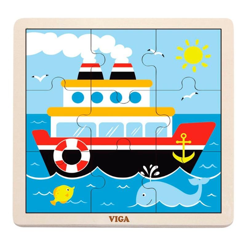 فيجا - بازل بتصميم السفينة 9 قطع