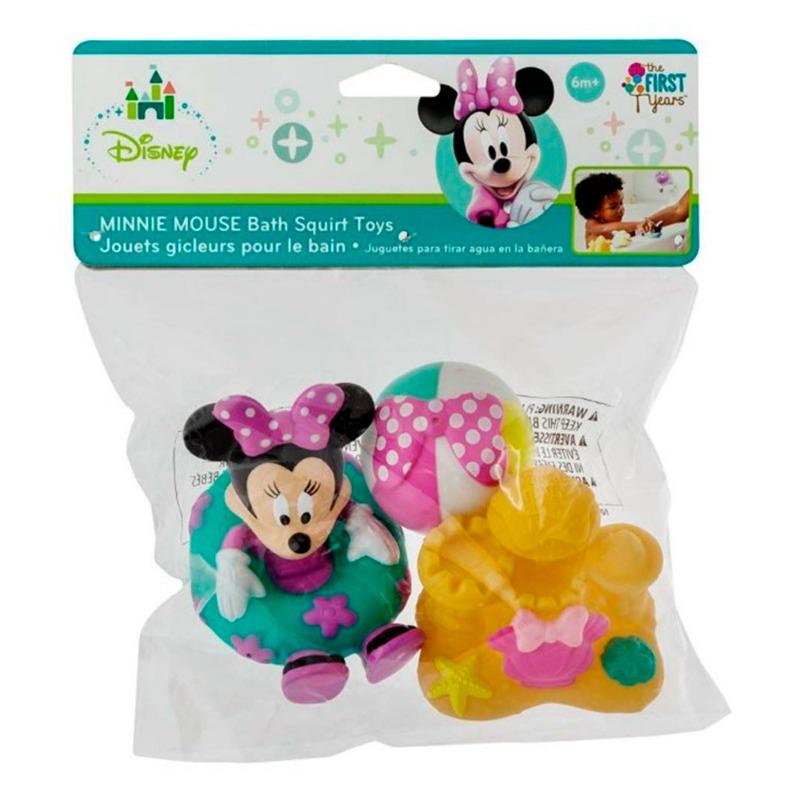 The First Years - Disney Bath Toy Minnie Squirtie Pack of 3