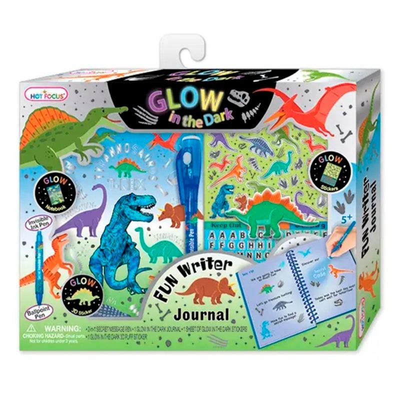 Hot Focus Light Up Dinosaur Diary Set