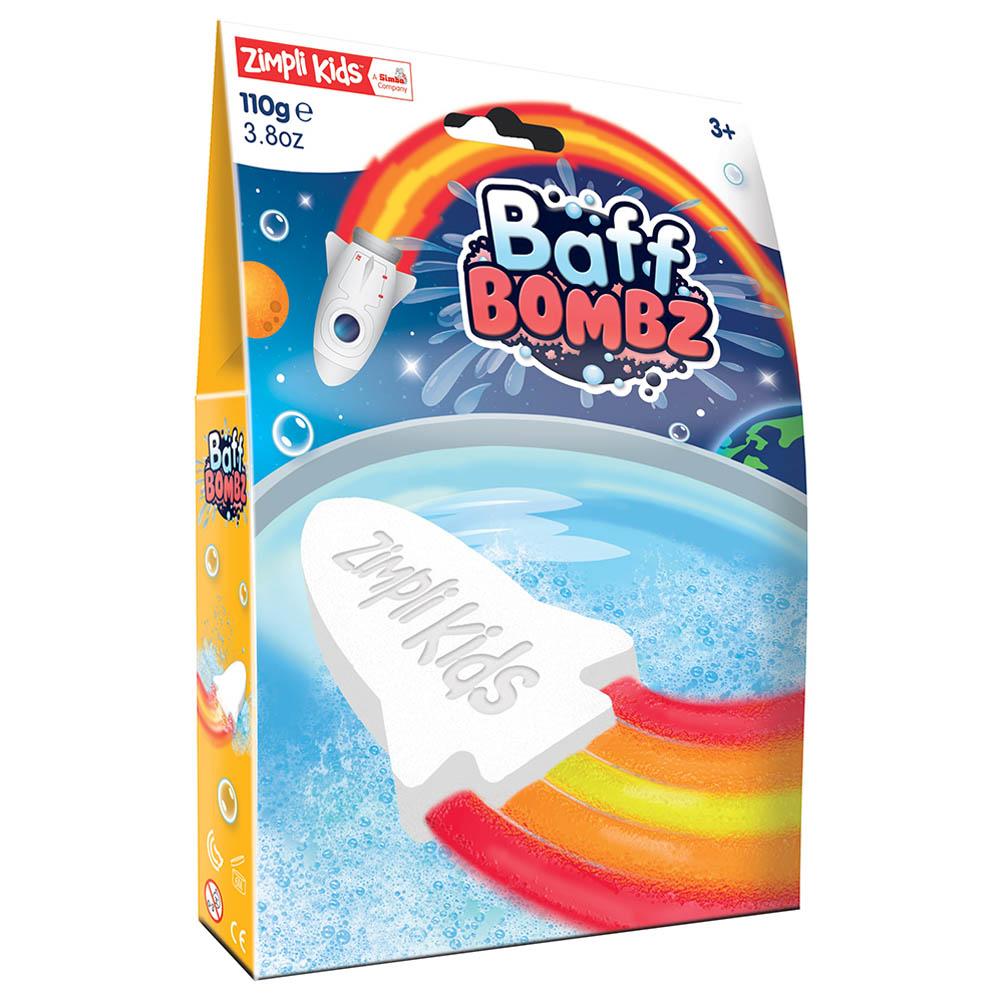 Zimpli Kids Baff Bomb White Rocket Flame Effect