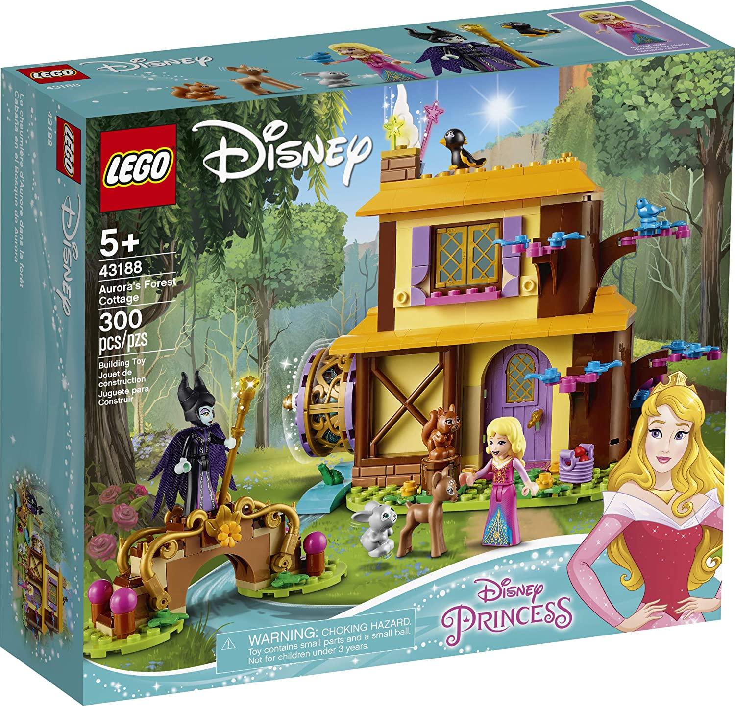 LEGO Disney Aurora's Forest Cottage Sleeping Beauty Building
