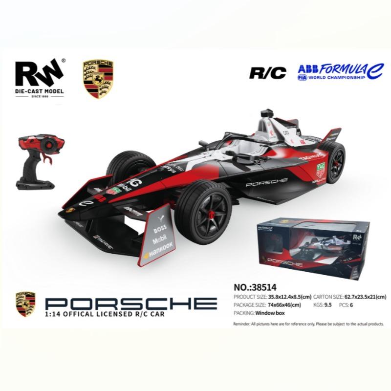 ار دبليو - سيارة بورش فورمولا إي بجهاز تحكم عن بعد بمقياس 1:14