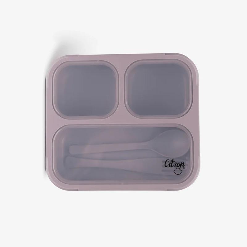 Lunchbox with Fork and Spoon