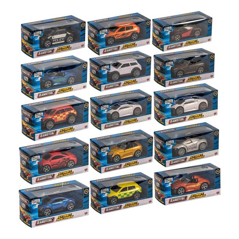 Teamsterz Street Machines Metal Cars - Multishapes