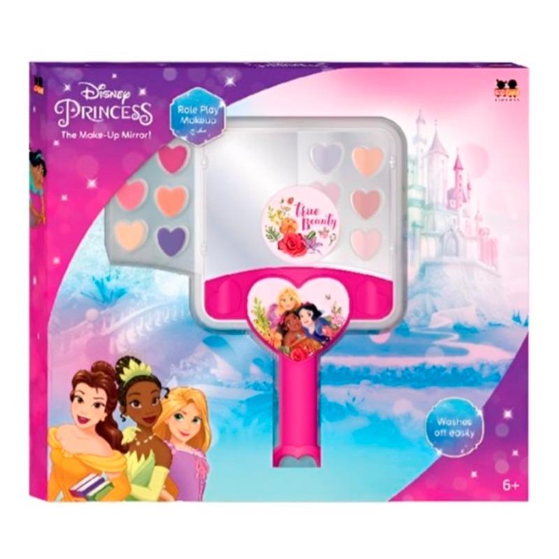 ديزني - مرآة أميرات ديزني مع مستحضرات تجميل