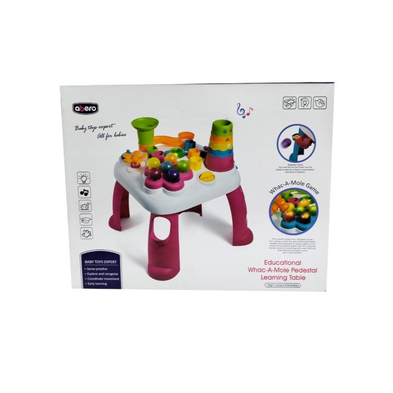 Abero Educational Hand Drum Learning Table - Multicolor