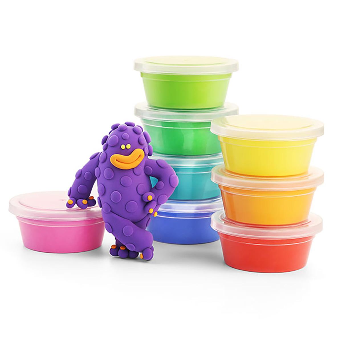 Hey Clay Monsters- Colorful Kids Modeling 18 Cans