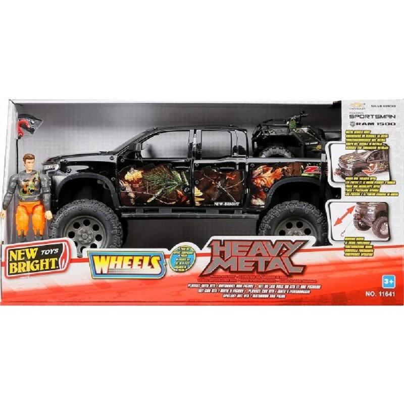 نيو برايت - مجموعة سيارة مع دراجة و ملحقات