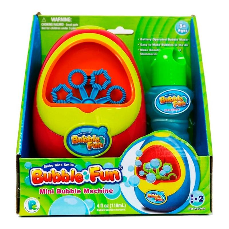 Bubble Fun Mini Bubble Machine - Multi Color