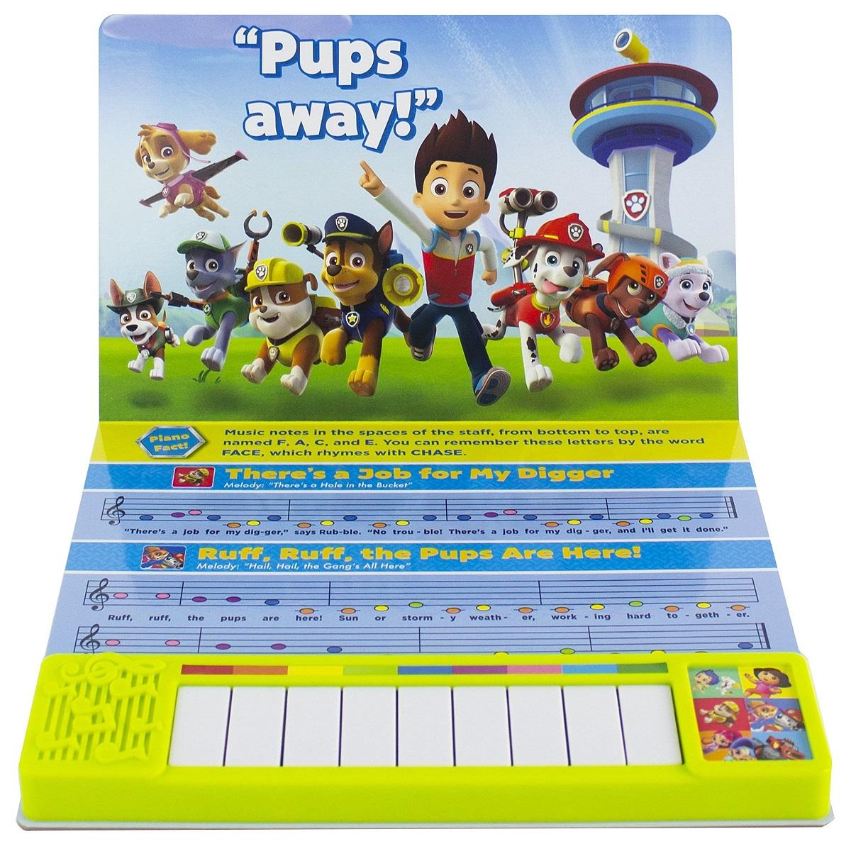 نيكلوديون - كتاب باو باترول مع بيانو