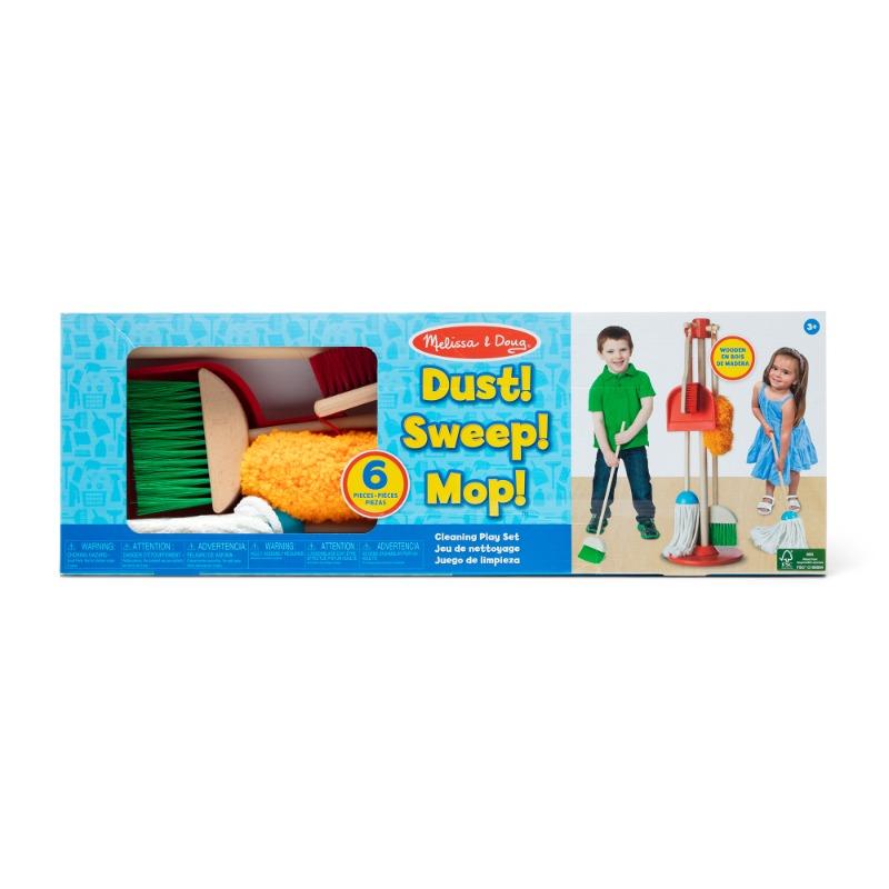 Melissa And Doug 6-Piece Pretend Play Cleaning Set