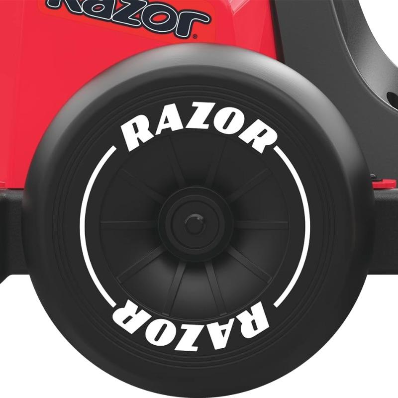 رازور - سيارة جرواند فورس ايليت الكهربائية لون أحمر