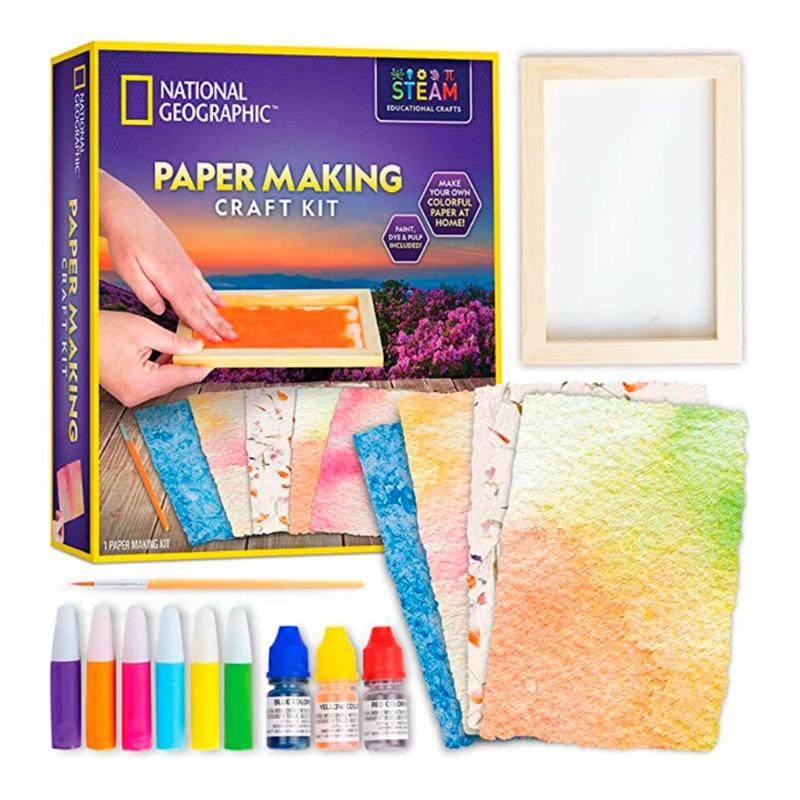 National Geographic Paper Making Craft Kit