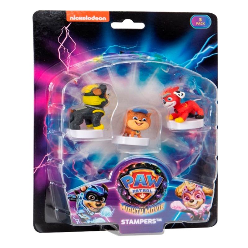 Paw Patrol The Mighty Movie stampers blister 3 Pcs - Pack of 1