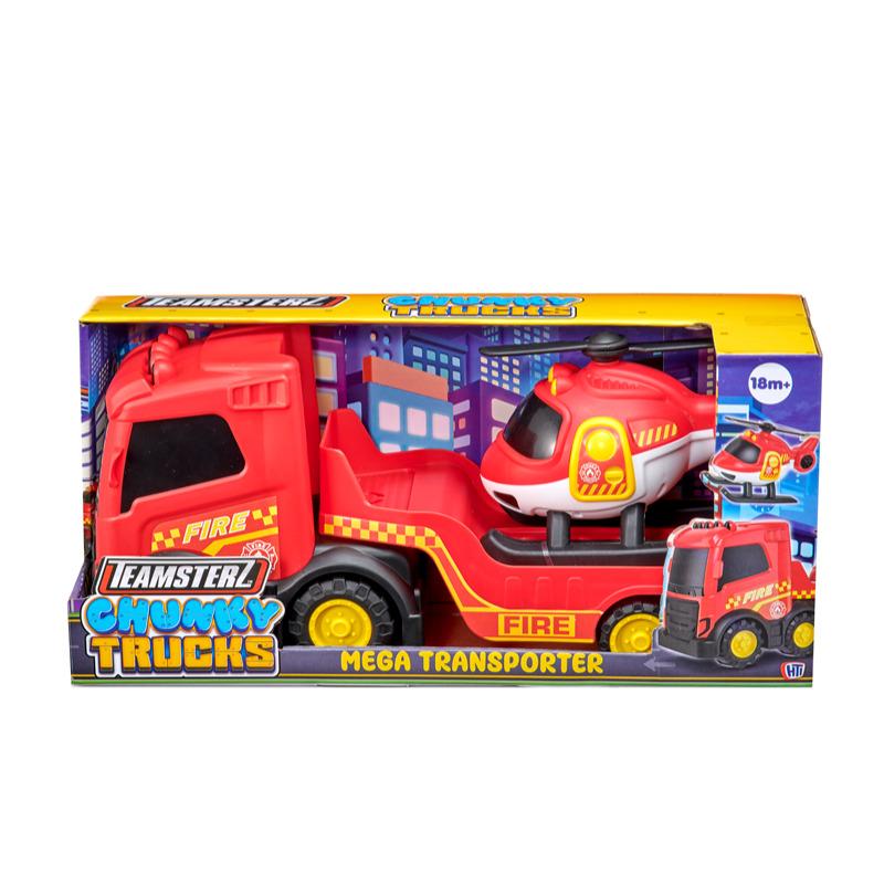 تيمسترز - شاحنات إطفاء الحريق الضخمة - طائرات الهليكوبتر