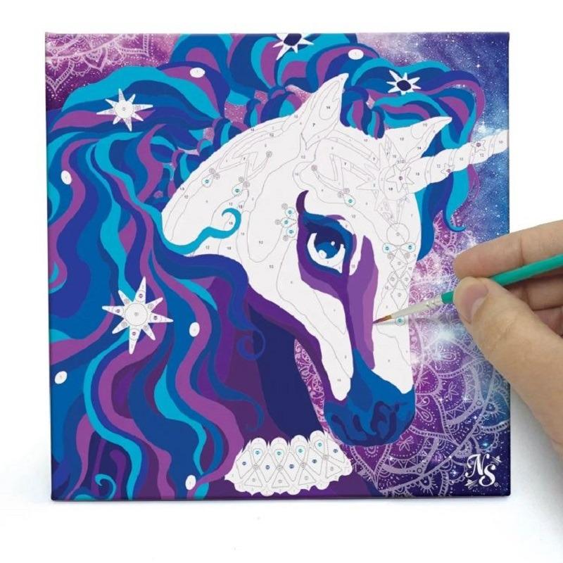 Nebulous Stars Paint By Number On Canvas Firiaz