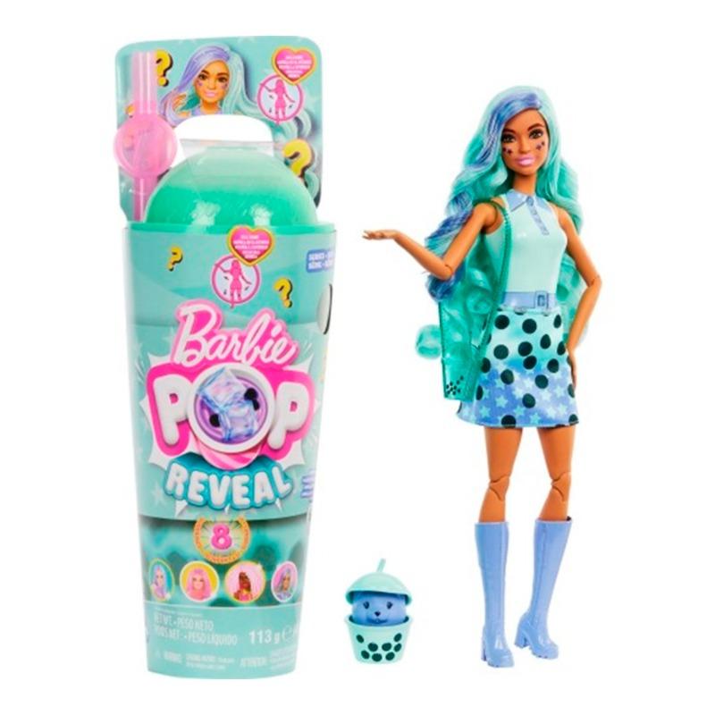 Barbie Pop Reveal Green Tea Doll with 8 Surprises