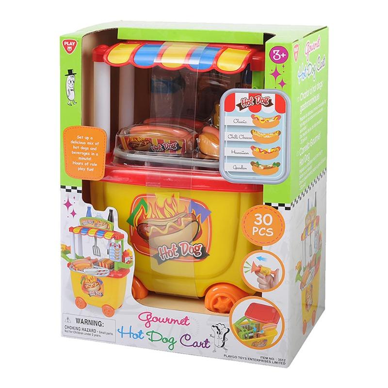 PlayGo - Hot Dog Cart 30 Pcs
