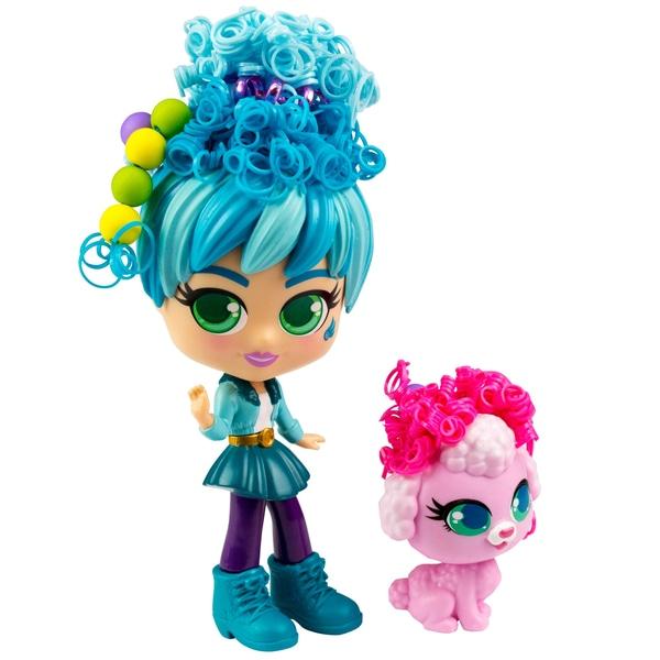 كيرلي جيرلز - دمية جيت ستير أديلي و فيجي ألوان متعددة