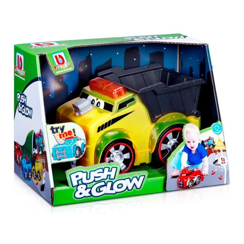 Bburago Junior Push & Glow Dump Truck