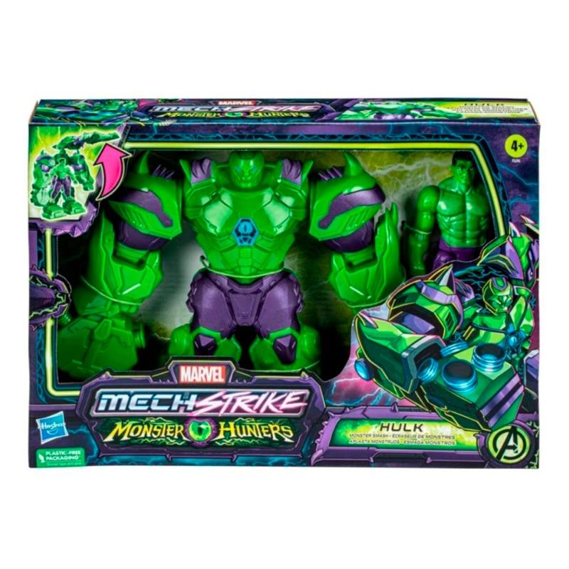 Marvel Avengers Mech Strike Hunters Feature Hulk Figure
