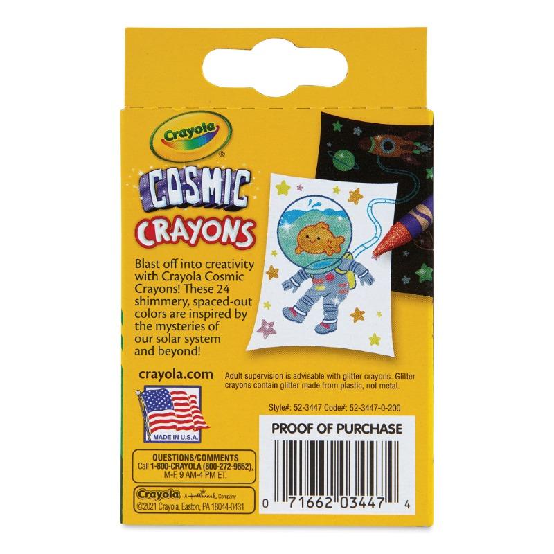 كرايولا - الوان شمعية للتلوين كوزميك عدد 24