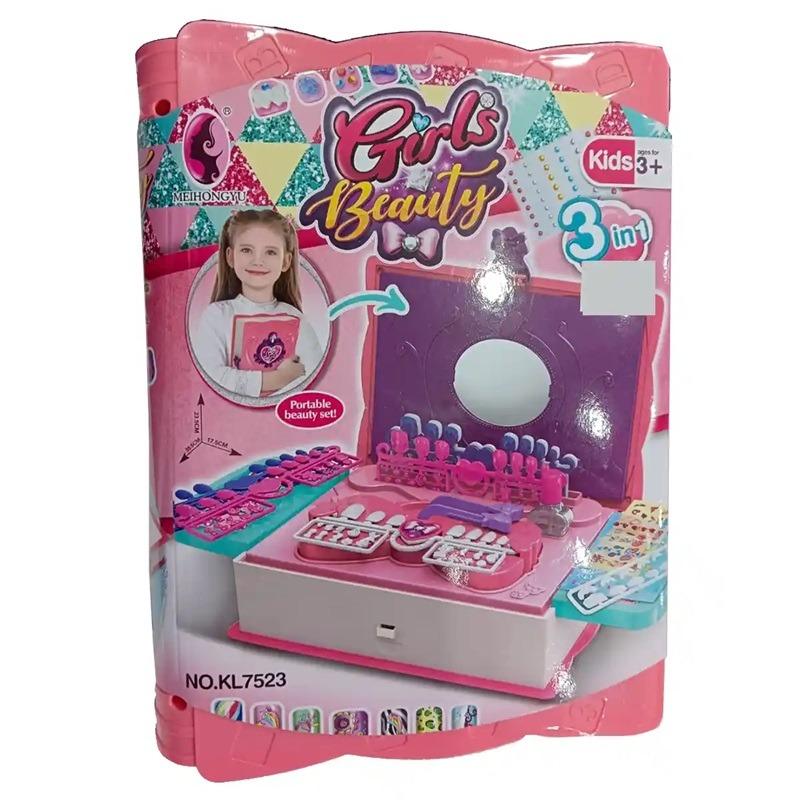 Magic Book With Nail Beauty Set