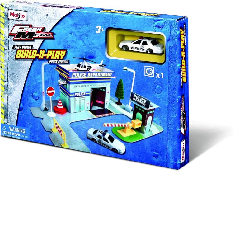 Maisto Police Station Building Set