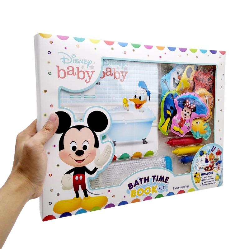 Disney Baby Bath Time Deluxe Book Set - Mickey Mouse