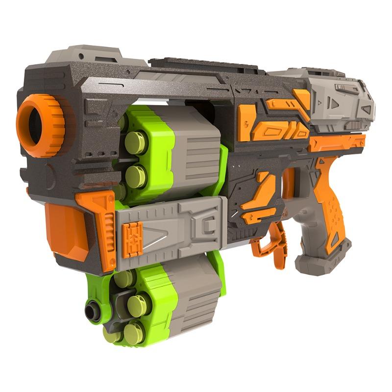 Hip Shot - Double Magas Blaster With 14 Ammos