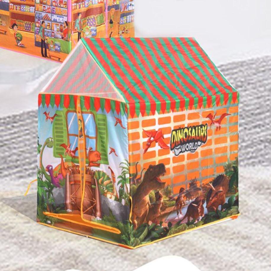Babysit Dinosaur House Tent - 100 Balls