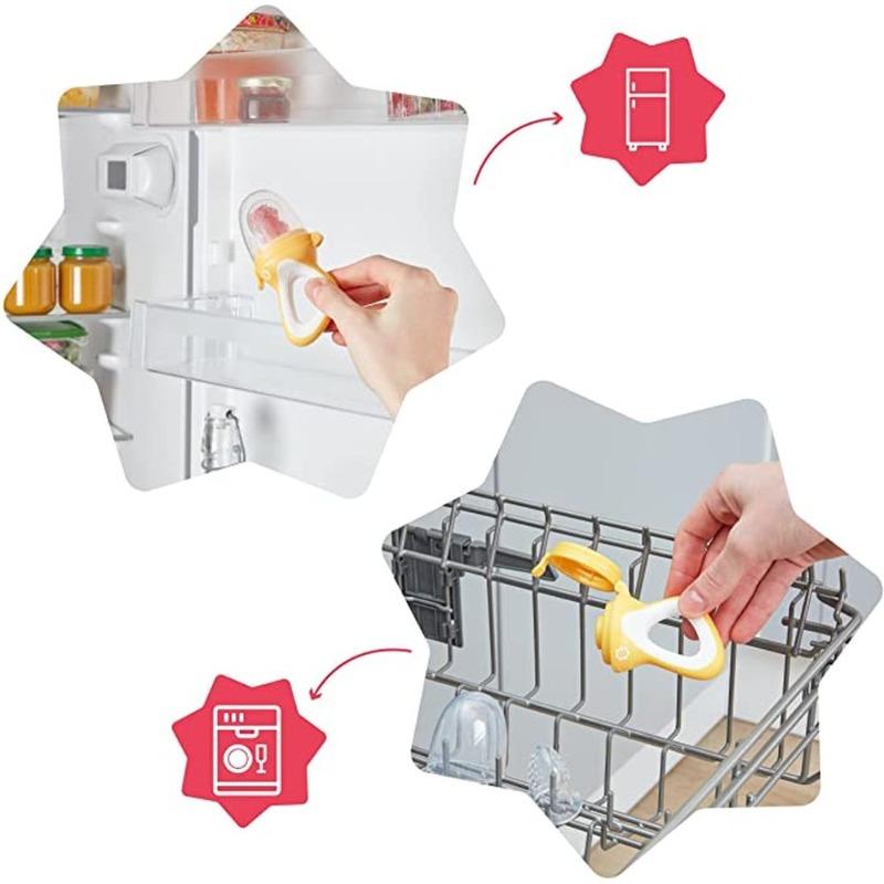 Badabulle Perforated Silicone Feeding Pacifier - 3 pcs