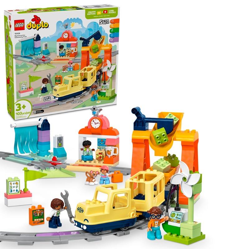Lego Duplo Town Big Interactive Community Train Set 10428
