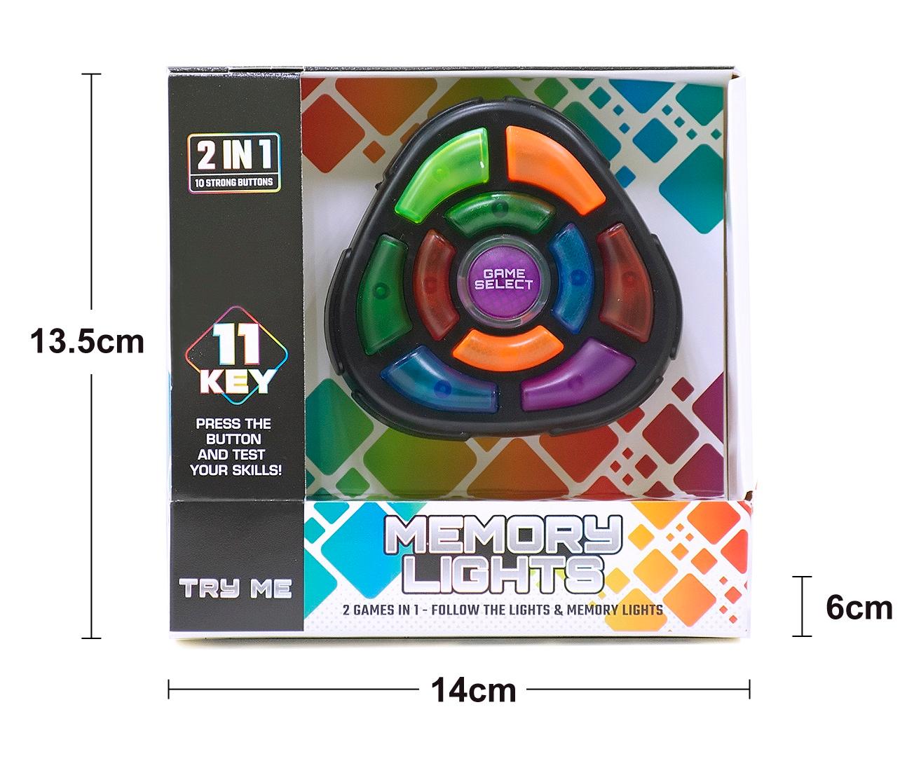 Memory Lights Game 2 In 1 - 11 Keys