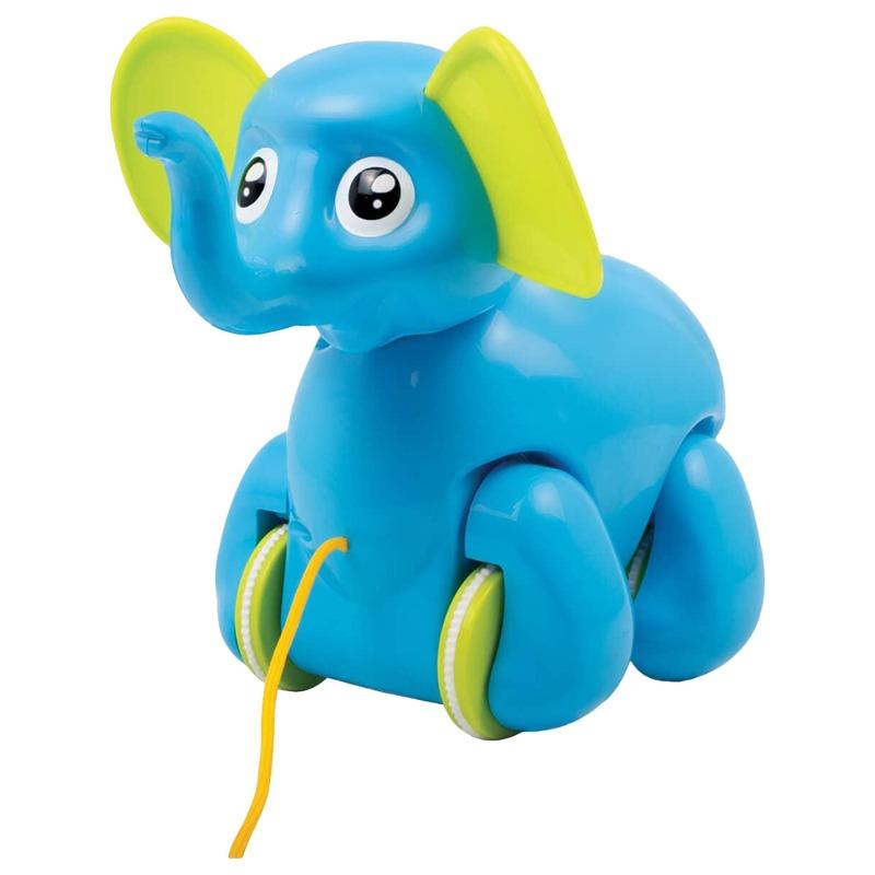 Funskool Pull Along The Elephant Toy - Blue
