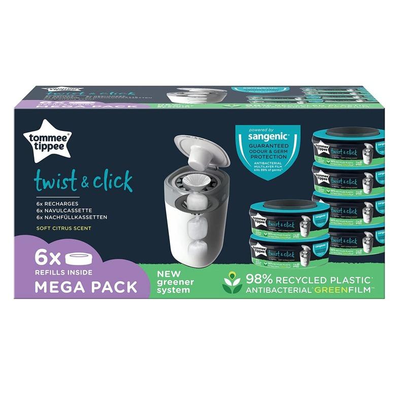 Tommee Tippee Sangenic Universal Cassette 6pcs