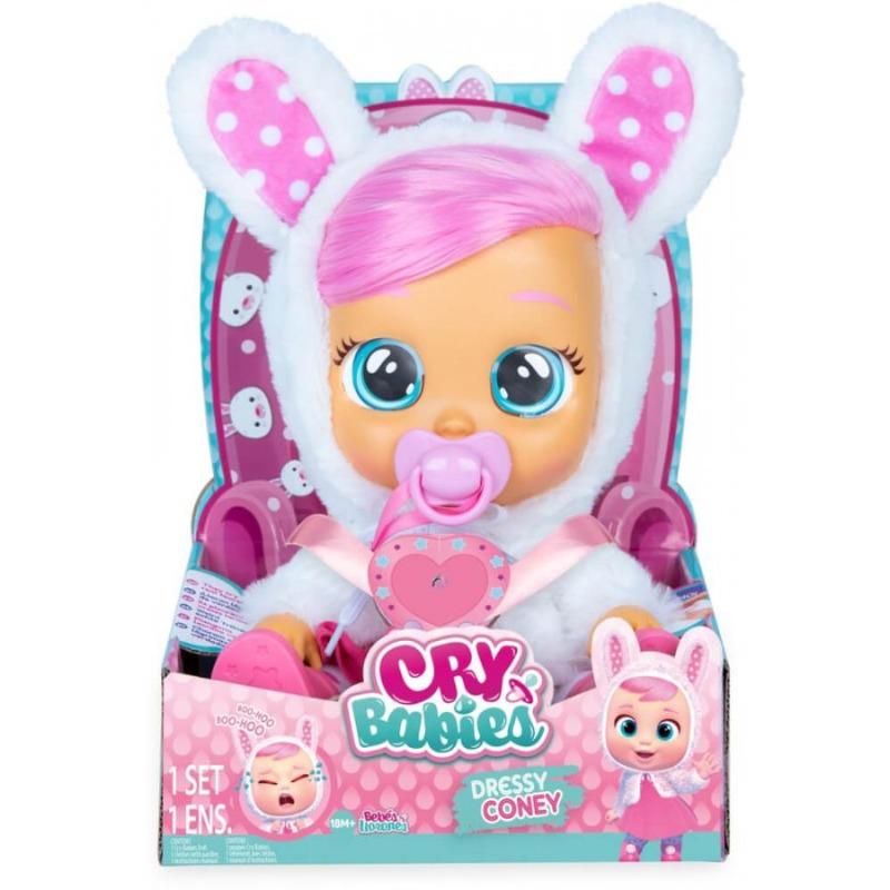 اشتري 1 واحصل على 1 مجانا - كراي بيبيز دمية كوني + وين فن دريم بيتس الموسيقية